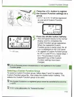 Preview for 112 page of Canon EOS 1V Instructions Manual