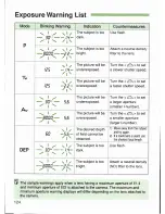 Preview for 123 page of Canon EOS 1V Instructions Manual