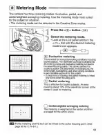 Предварительный просмотр 49 страницы Canon EOS 30 / DATE Instructions Manual