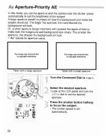 Предварительный просмотр 56 страницы Canon EOS 30 / DATE Instructions Manual