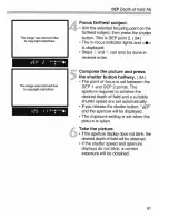 Предварительный просмотр 61 страницы Canon EOS 30 / DATE Instructions Manual