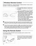 Предварительный просмотр 72 страницы Canon EOS 30 / DATE Instructions Manual