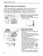 Предварительный просмотр 76 страницы Canon EOS 30 / DATE Instructions Manual