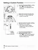 Предварительный просмотр 86 страницы Canon EOS 30 / DATE Instructions Manual