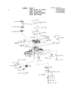 Предварительный просмотр 4 страницы Canon EOS 30/DATE Parts Catalog