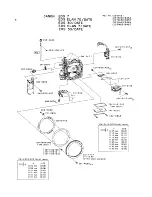 Предварительный просмотр 12 страницы Canon EOS 30/DATE Parts Catalog