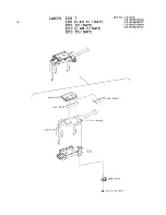 Предварительный просмотр 18 страницы Canon EOS 30/DATE Parts Catalog