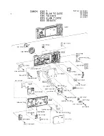 Предварительный просмотр 22 страницы Canon EOS 30/DATE Parts Catalog