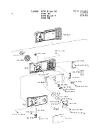 Предварительный просмотр 24 страницы Canon EOS 30/DATE Parts Catalog