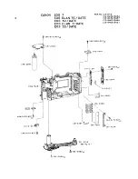 Предварительный просмотр 28 страницы Canon EOS 30/DATE Parts Catalog