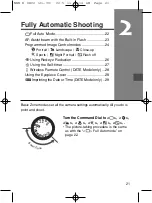 Предварительный просмотр 21 страницы Canon EOS 300V Instructions Manual