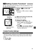 Предварительный просмотр 47 страницы Canon EOS 300x Instruction Manual