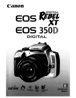 Preview for 1 page of Canon EOS 350D Instruction Manual