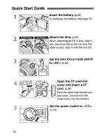 Preview for 10 page of Canon EOS 350D Instruction Manual