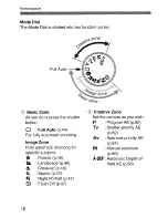 Preview for 16 page of Canon EOS 350D Instruction Manual