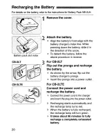 Preview for 20 page of Canon EOS 350D Instruction Manual