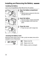 Preview for 22 page of Canon EOS 350D Instruction Manual