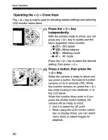 Preview for 30 page of Canon EOS 350D Instruction Manual