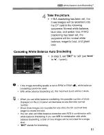 Preview for 61 page of Canon EOS 350D Instruction Manual