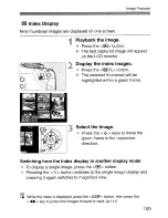 Preview for 109 page of Canon EOS 350D Instruction Manual