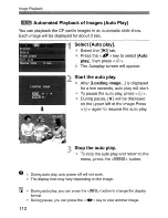 Preview for 112 page of Canon EOS 350D Instruction Manual