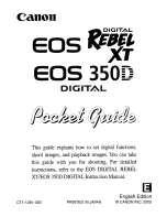 Preview for 173 page of Canon EOS 350D Instruction Manual