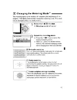Предварительный просмотр 73 страницы Canon EOS 4000 DIGITAL Instruction Manual