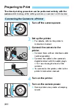 Предварительный просмотр 240 страницы Canon EOS 4000D Instruction Manual