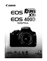 Предварительный просмотр 1 страницы Canon EOS 400D Digital Instruction Manual