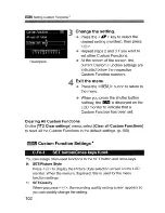 Предварительный просмотр 102 страницы Canon EOS 400D Digital Instruction Manual