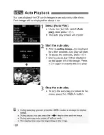 Предварительный просмотр 120 страницы Canon EOS 400D Digital Instruction Manual