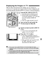 Предварительный просмотр 121 страницы Canon EOS 400D Digital Instruction Manual