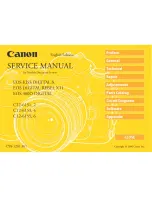 Предварительный просмотр 1 страницы Canon EOS 400D Digital Service Manual