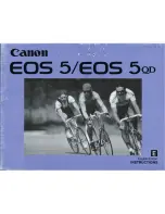 Canon EOS 5 Instructions Manual preview