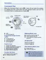 Предварительный просмотр 14 страницы Canon EOS 50 Manual