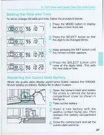 Предварительный просмотр 27 страницы Canon EOS 500 N QD Instructions Manual