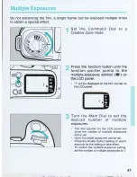 Предварительный просмотр 47 страницы Canon EOS 500 N QD Instructions Manual