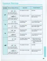 Preview for 59 page of Canon EOS 500 N QD Instructions Manual