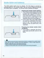 Предварительный просмотр 14 страницы Canon EOS 500 QD Instructions Manual