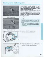 Preview for 27 page of Canon EOS 500 QD Instructions Manual