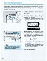 Предварительный просмотр 42 страницы Canon EOS 500 QD Instructions Manual