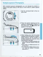 Preview for 45 page of Canon EOS 500 QD Instructions Manual