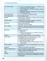 Preview for 62 page of Canon EOS 500 QD Instructions Manual