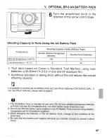 Предварительный просмотр 47 страницы Canon EOS 5000 QD Instructions Manual