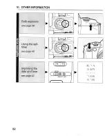 Preview for 62 page of Canon EOS 5000 QD Instructions Manual