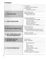 Preview for 4 page of Canon EOS 5000 Instructions Manual