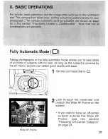 Предварительный просмотр 21 страницы Canon EOS 5000 Instructions Manual