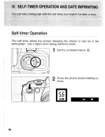 Предварительный просмотр 40 страницы Canon EOS 5000 Instructions Manual