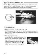 Предварительный просмотр 52 страницы Canon EOS 50D Instruction Manual