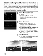 Предварительный просмотр 76 страницы Canon EOS 50D Instruction Manual